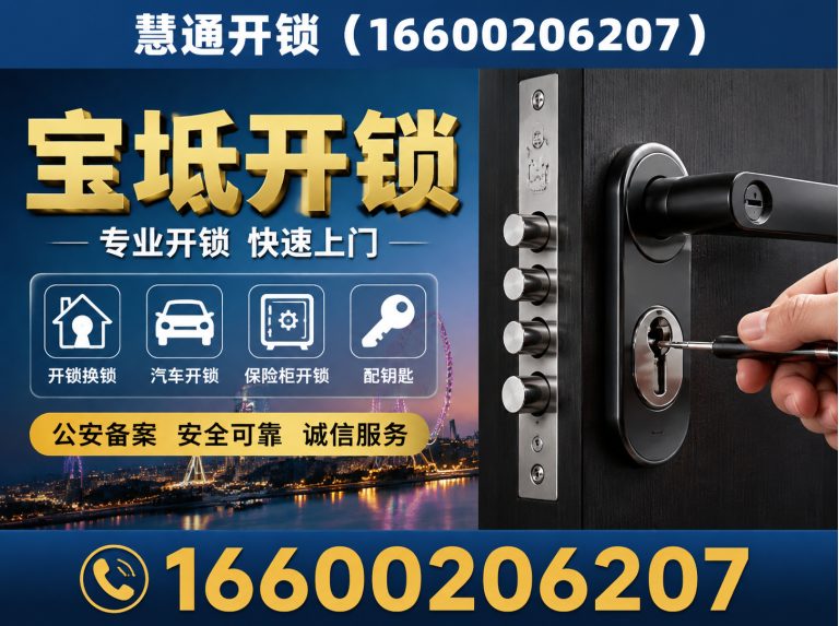 静海区24小时开锁展示图